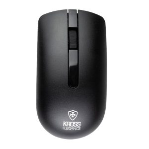 Mouse sem Fio Kross Recarregável USB 1.600 DPI Preto