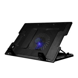 Suporte para notebooks de até 15,7”, com ventoinha e LED