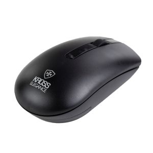 Mouse sem Fio Kross Recarregável USB 1.600 DPI Preto