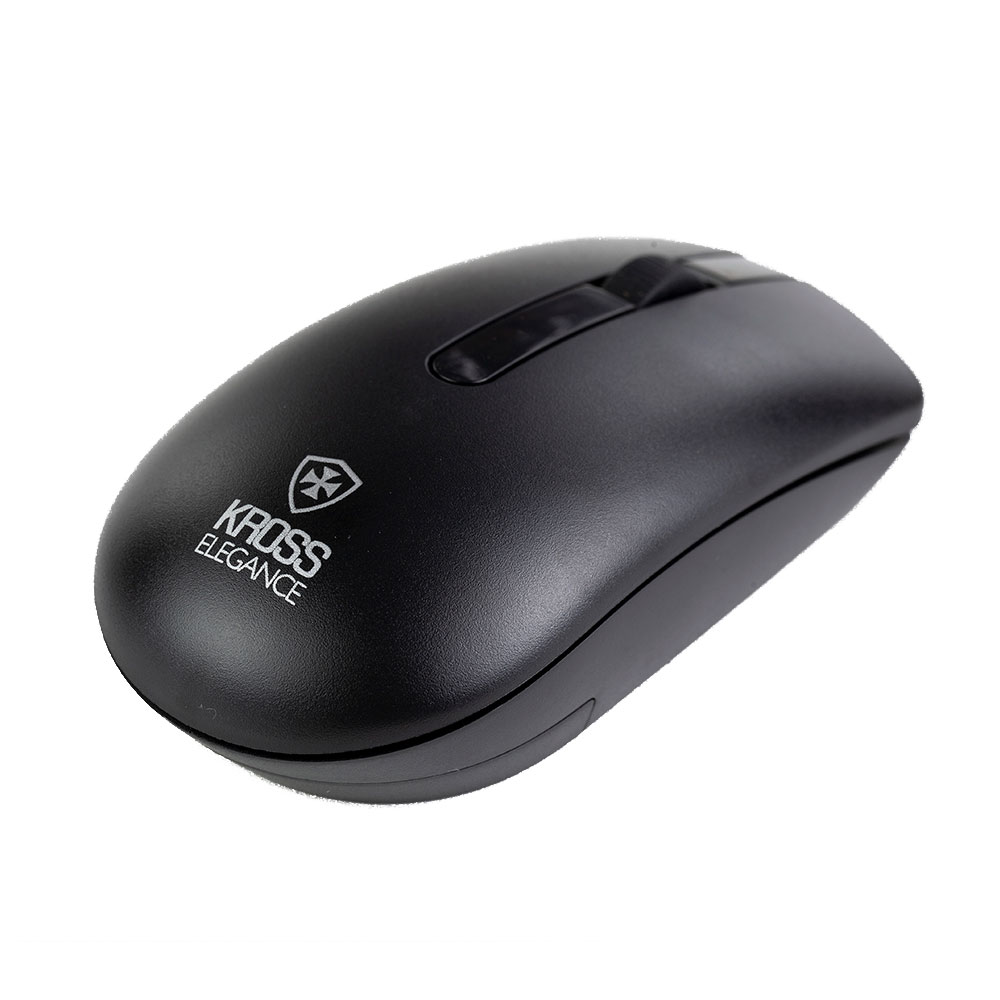 Mouse sem Fio Kross Recarregável USB 1.600 DPI Preto - Imagem 2