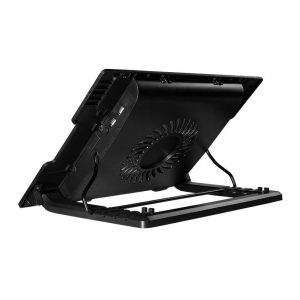 Suporte para notebooks de até 15,7”, com ventoinha e LED